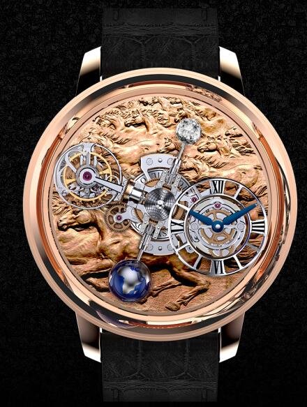 Replica Jacob & Co. Grand Complication Masterpieces - Astronomia Stallion watch AT100.40.HA.UA.A price